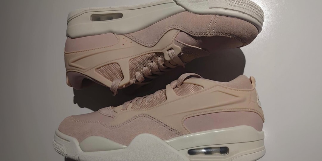 First Look at the Air Jordan 4 RM "Pink Oxford"