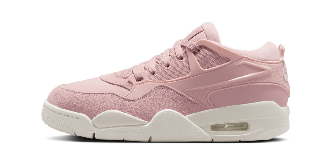 Official Images of the Air Jordan 4 RM "Pink Oxford"