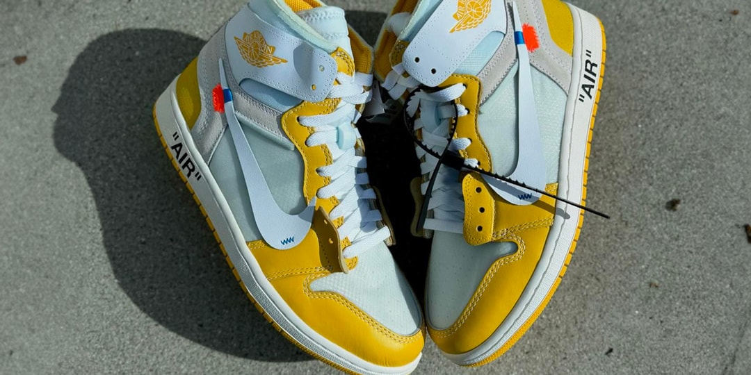 The Off-White™ x Air Jordan 1 High OG "Canary Yellow" Is Rumored to Finally Release in 2025