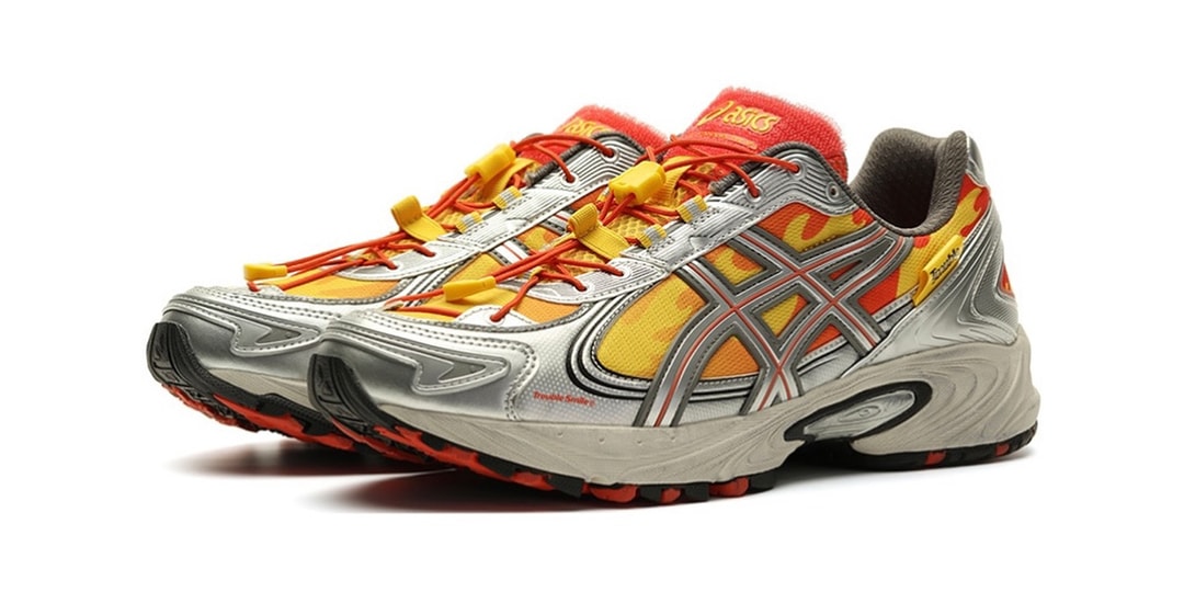 TroubleSmile's Fiery ASICS Collaboration Is Coming Soon