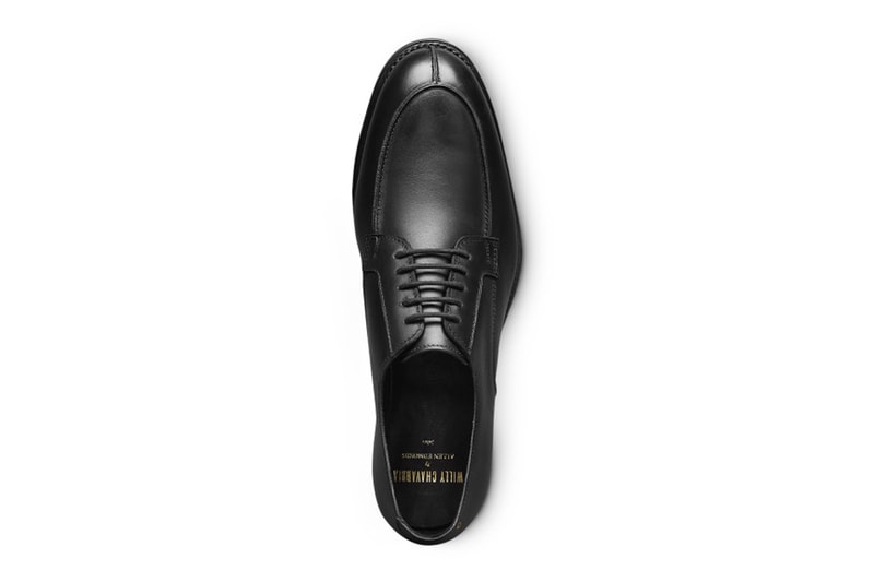 willy chavarria allen edmonds derby oxford shoe first ever footwear launch reveal preview spring 2025 runway show new york fashion week
