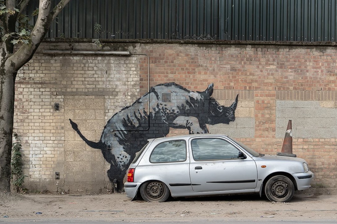 Banksy street art London