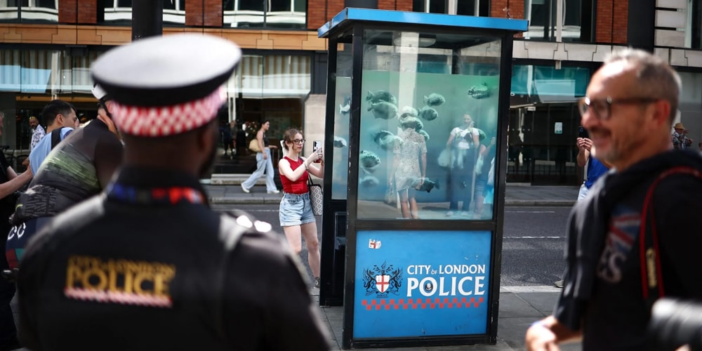 Banksys Latest Series Appears Across Five European Cities