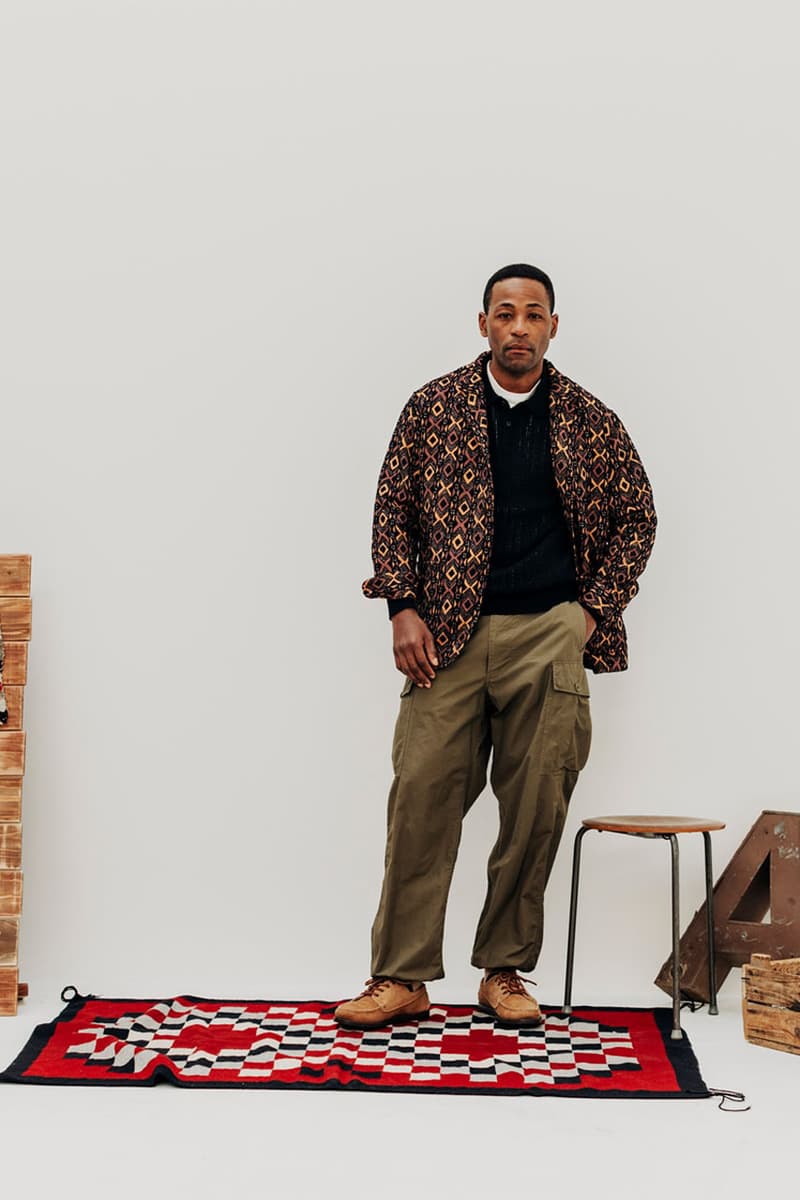 BEAMS PLUS Goes Back to Basics for Fall/Winter 2024 Range collection capsule price release info fw24 autumn vest jacket jacquard fleece pants cargo link