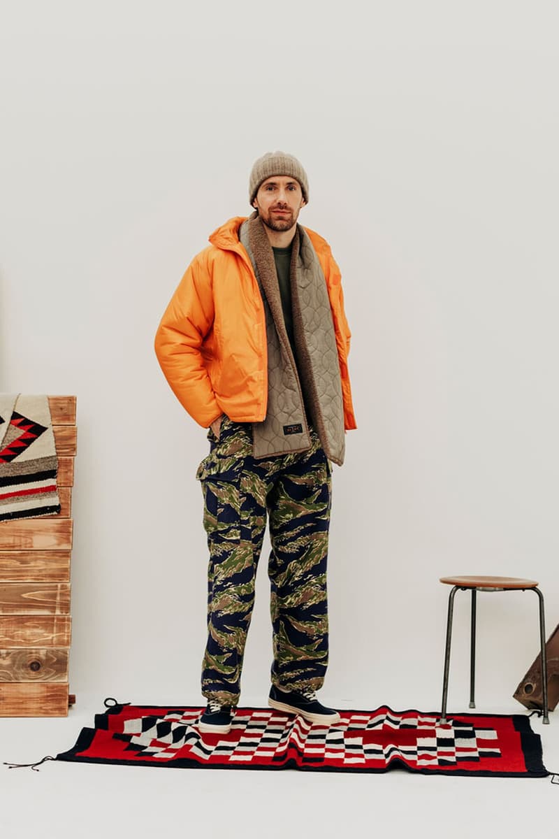 BEAMS PLUS Goes Back to Basics for Fall/Winter 2024 Range collection capsule price release info fw24 autumn vest jacket jacquard fleece pants cargo link