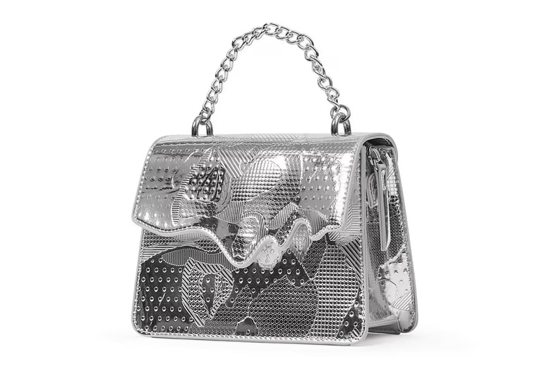 kidsuper kissing bag chrome metal chain strap detachable new colorway launch brooklyn designer studio price purchase online details info