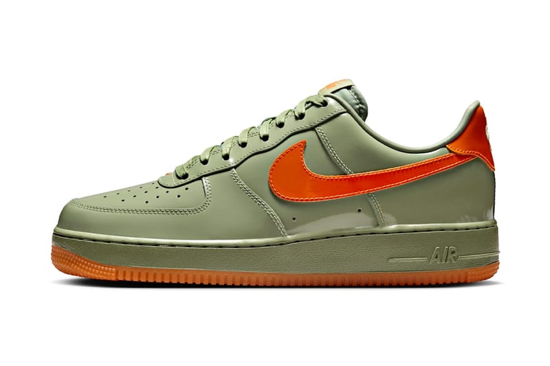 Nike Dresses the Air Force 1 Low in Shiny “Oil Green”