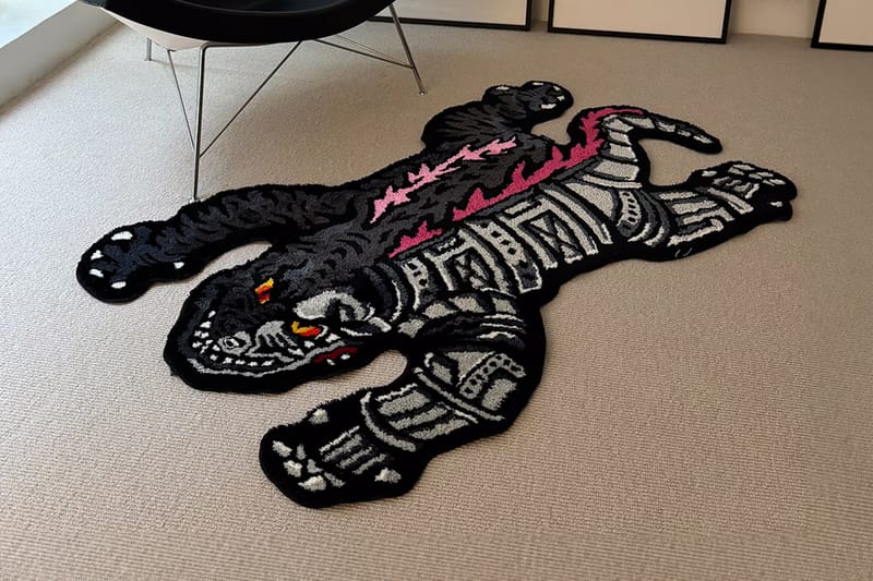 Raw Emotions Launches Bisected Godzilla Rug Collection