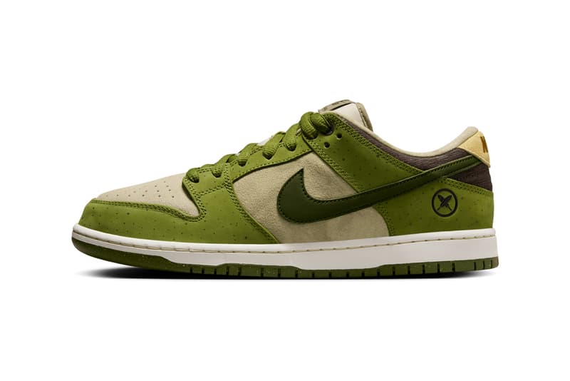 Yuto Horigome Nike SB Dunk Low Asparagus HF8022-300 Info release date store list buying guide photos price skateboarding