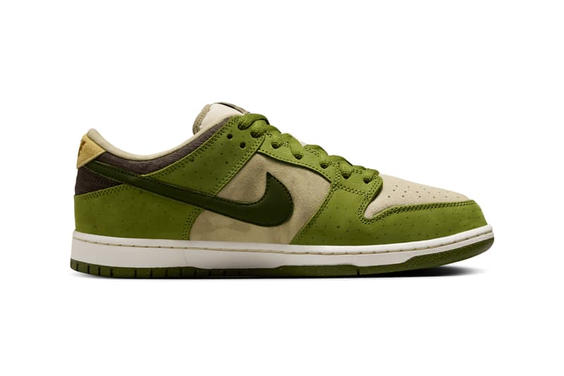 Yuto Horigome Nike SB Dunk Low Asparagus HF8022-300 Info release date store list buying guide photos price skateboarding