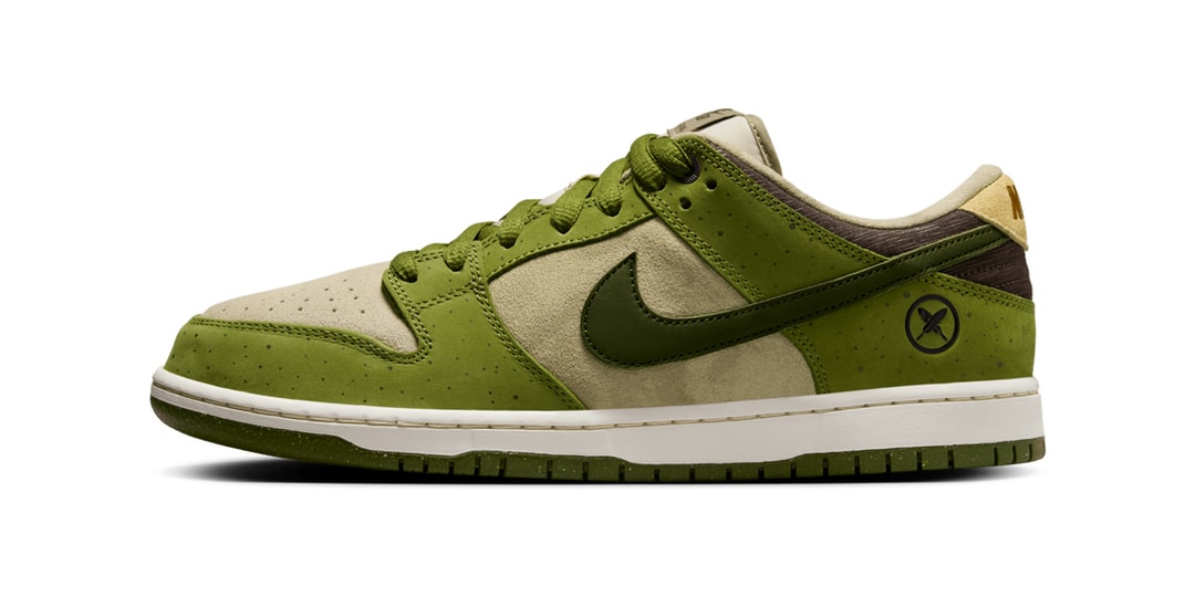 Official Images of Yuto Horigome's Nike SB Dunk Low "Asparagus"