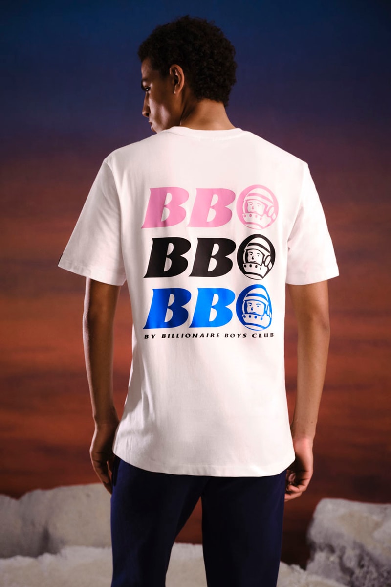 ASTRO Man Fronts BBC EU's "BB ASTRO by Billionaire Boys Club" Line ice cream icecream pharrell creative director link shop capsule collection first new hoodie crewneck t shirt graphic logo shorts sweatpants hat headwear accessories