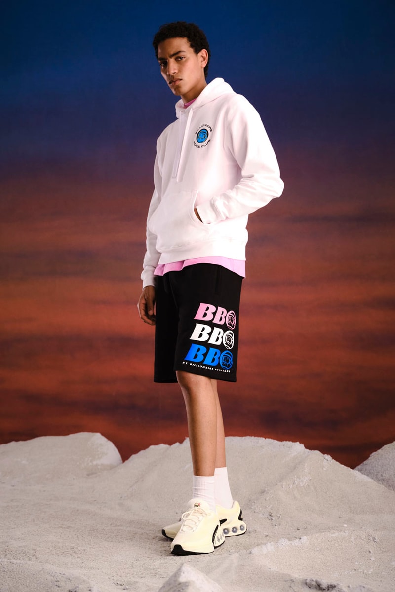 ASTRO Man Fronts BBC EU's "BB ASTRO by Billionaire Boys Club" Line ice cream icecream pharrell creative director link shop capsule collection first new hoodie crewneck t shirt graphic logo shorts sweatpants hat headwear accessories