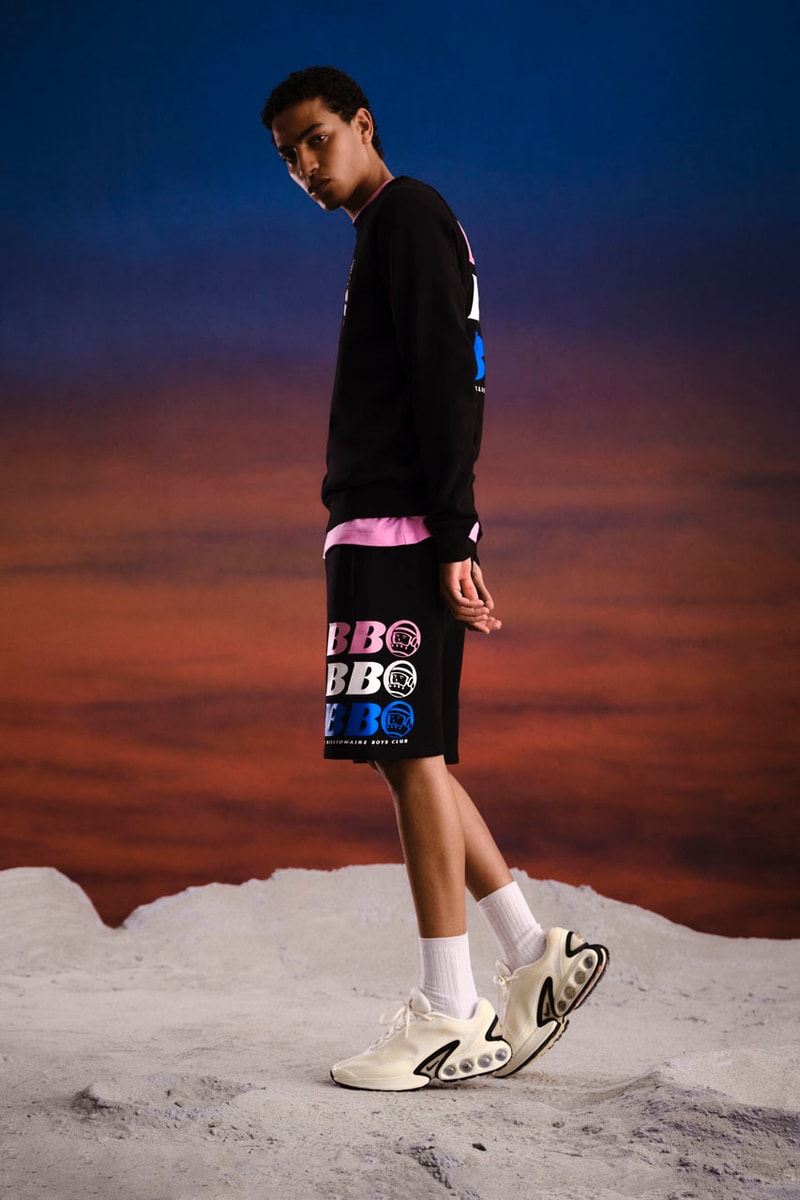 ASTRO Man Fronts BBC EU's "BB ASTRO by Billionaire Boys Club" Line ice cream icecream pharrell creative director link shop capsule collection first new hoodie crewneck t shirt graphic logo shorts sweatpants hat headwear accessories