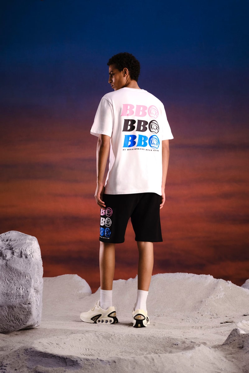 ASTRO Man Fronts BBC EU's "BB ASTRO by Billionaire Boys Club" Line ice cream icecream pharrell creative director link shop capsule collection first new hoodie crewneck t shirt graphic logo shorts sweatpants hat headwear accessories
