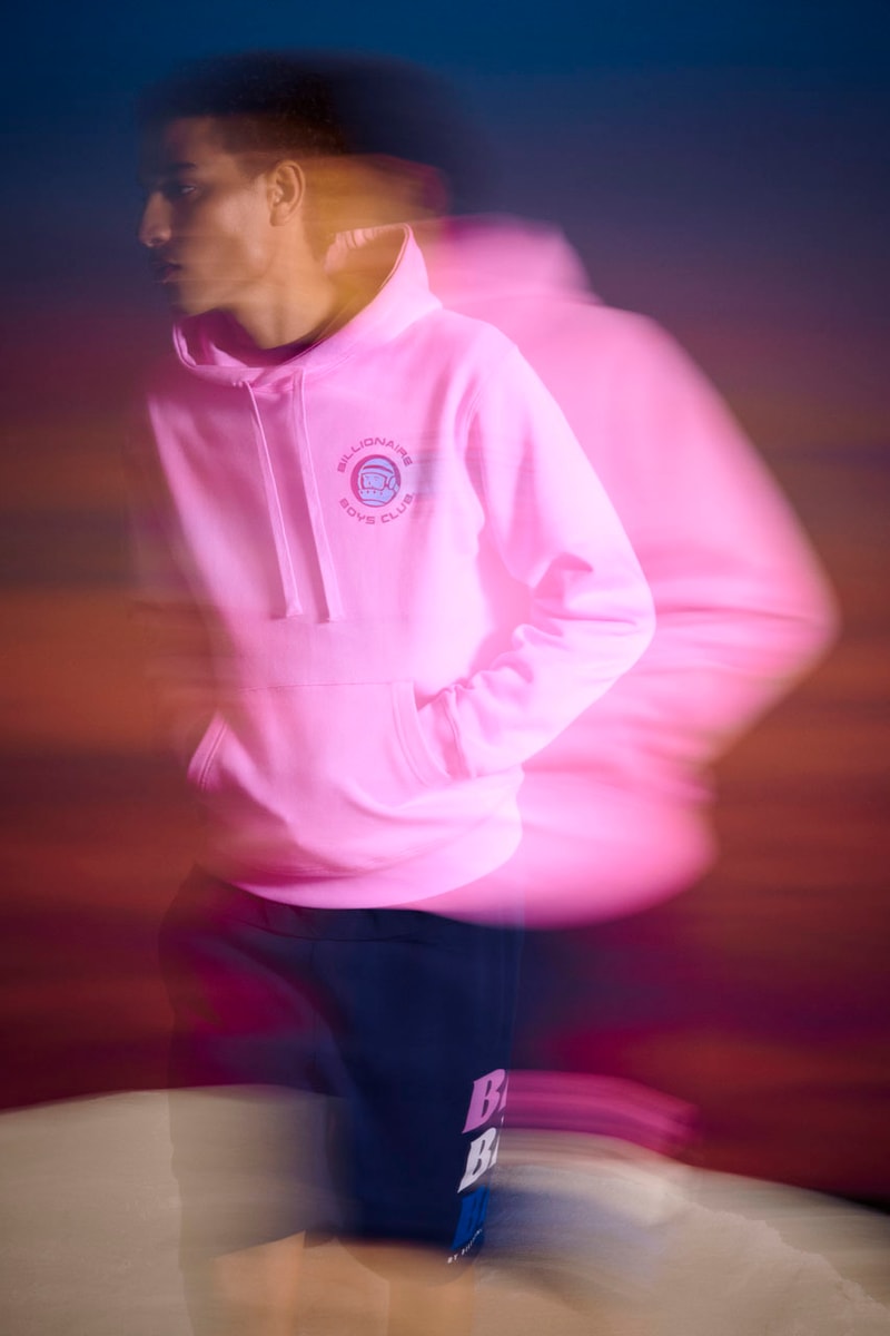 ASTRO Man Fronts BBC EU's "BB ASTRO by Billionaire Boys Club" Line ice cream icecream pharrell creative director link shop capsule collection first new hoodie crewneck t shirt graphic logo shorts sweatpants hat headwear accessories