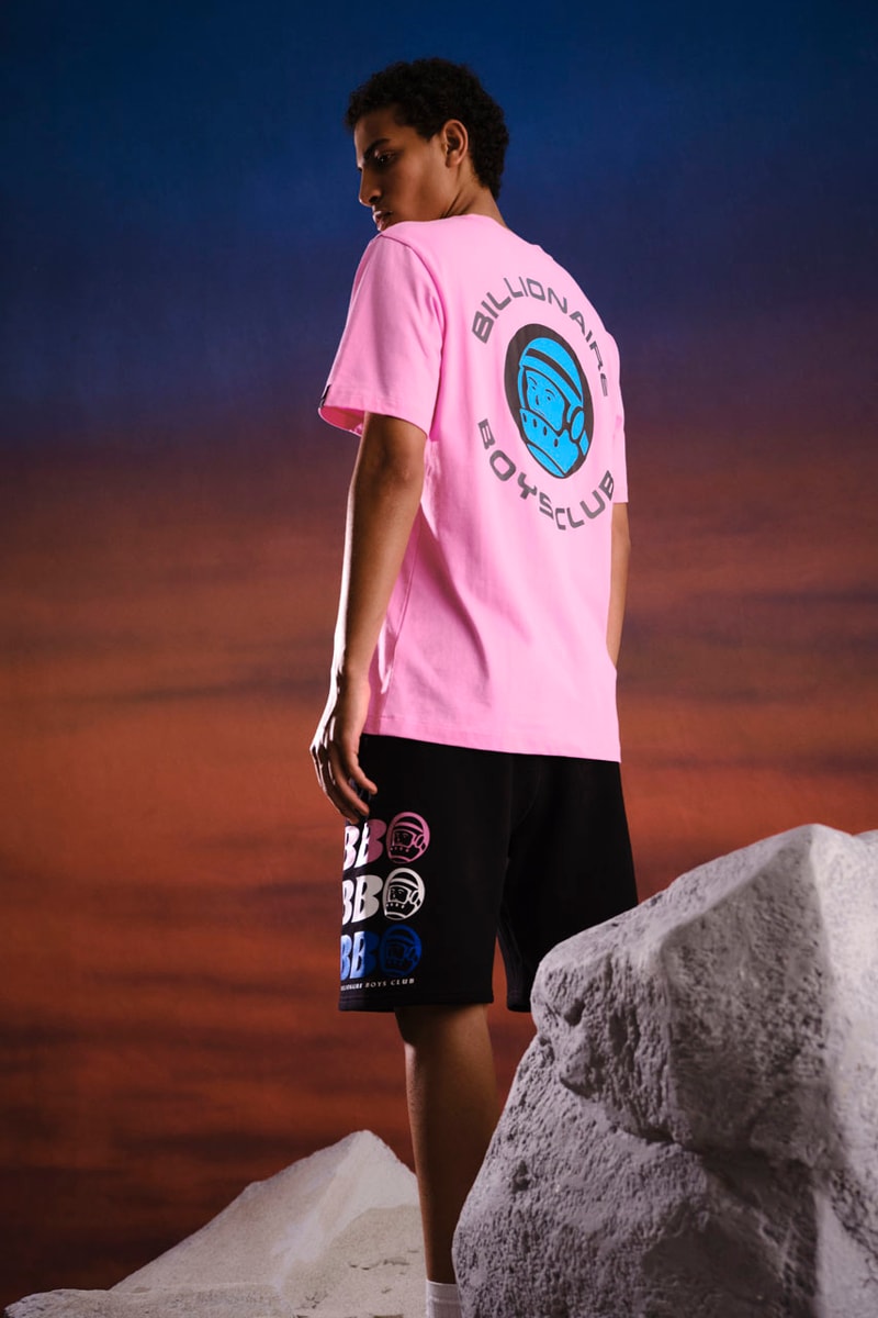 ASTRO Man Fronts BBC EU's "BB ASTRO by Billionaire Boys Club" Line ice cream icecream pharrell creative director link shop capsule collection first new hoodie crewneck t shirt graphic logo shorts sweatpants hat headwear accessories