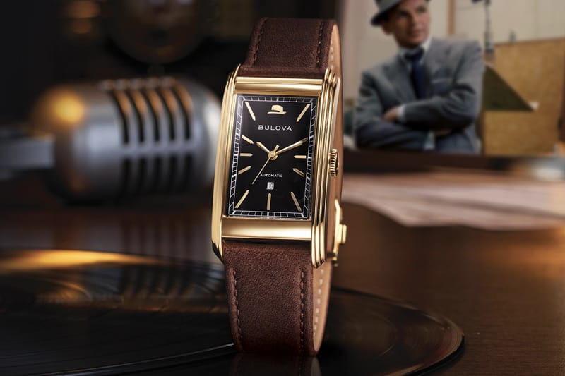 特別価格Bulova Frank Sinatra Collection The Best is Yet to Come Swiss Leather Watch好評販売中