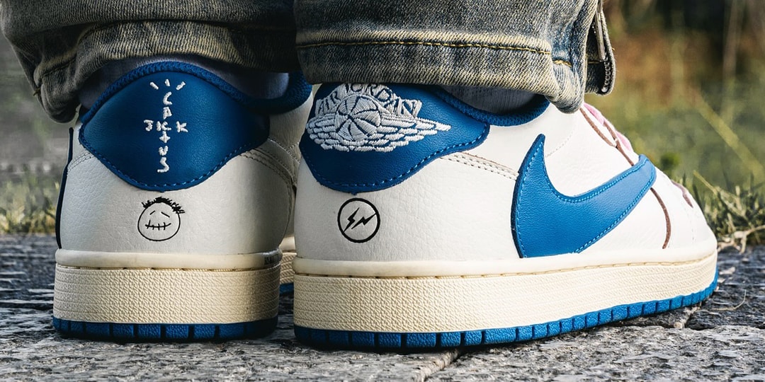 First Look at the fragment design x Travis Scott x Air Jordan 1 Low OG Coming in 2025