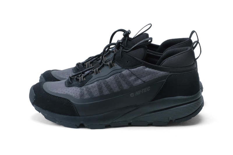 Hi-Tec Japan WOLK TRACK WP Black Gray Release Info Dry High Light technology