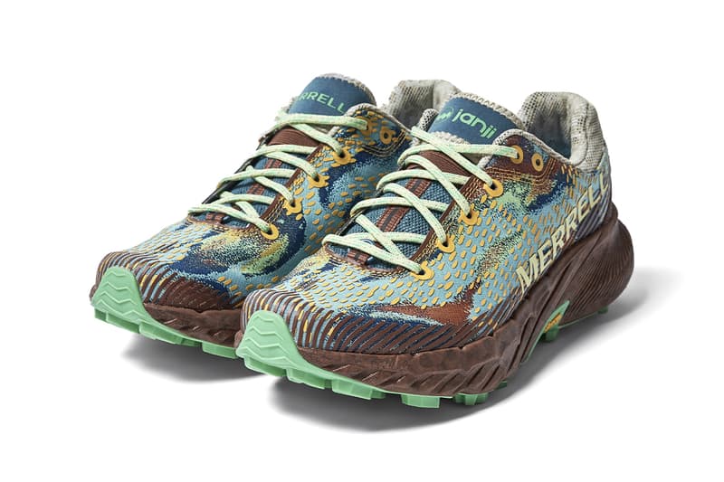 Janji x Merrell Trail Running Capsule Collaboration Release Info Agility Peak 5  Vibram