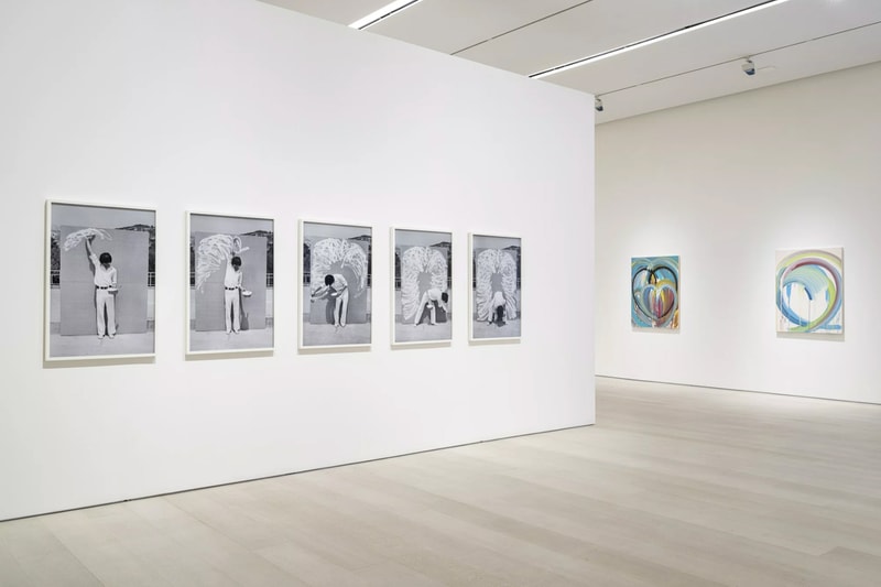 lee kun yong pace gallery snails gallop performance art paintings