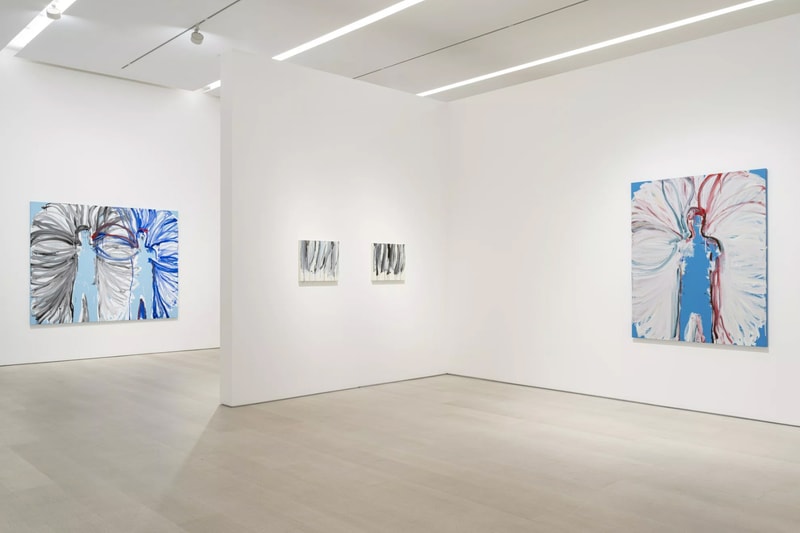lee kun yong pace gallery snails gallop performance art paintings