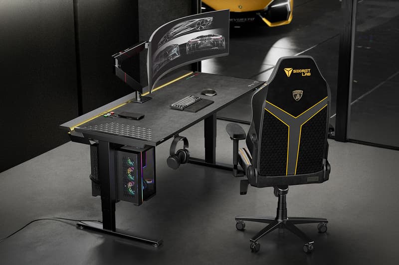 Secretlab x Lamborghini Set Up Release Info