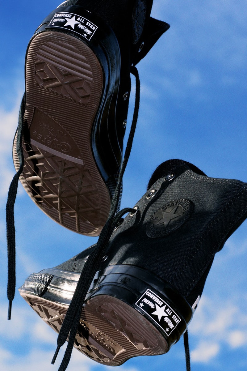 Fucking Awesome x Converse Deliver an All-Star Collab release info drop link price sneaker skate label imprint print website cons skateboarding team footwear black canvas colorway 