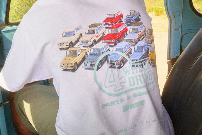 HUF x Toyota Land Cruiser Capsule Release Info