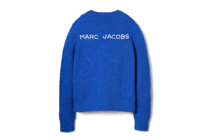 NIGO x Marc Jacobs Collide on Hero Anniversary Sweater release info archive superman superhero capsule menswear capsule 1990s reimage blue movie classic link price lottery sweatshirt kenzo smiley collab cactus plant flea market campaign lookbook lottery