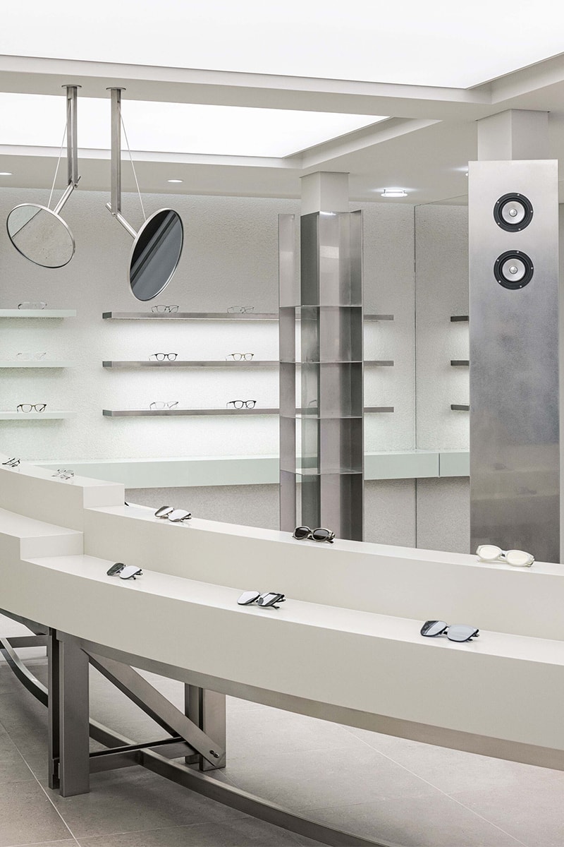 Studio Lettar Replicates the Delicate Mechanics of Glasses for Seoul Eyewear Store