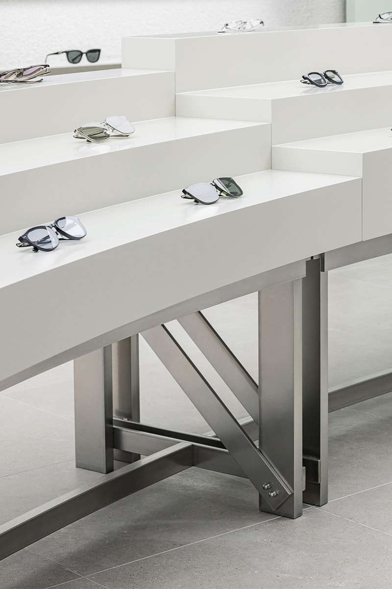 Studio Lettar Replicates the Delicate Mechanics of Glasses for Seoul Eyewear Store
