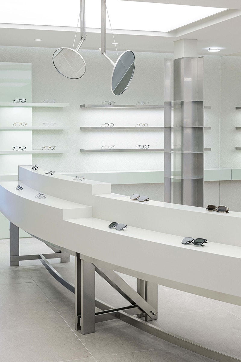 Studio Lettar Replicates the Delicate Mechanics of Glasses for Seoul Eyewear Store