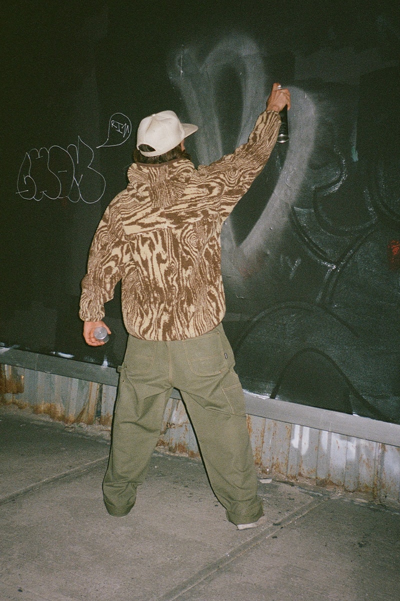 GX1000 Fall 2024 Collection capsule san francisco skate brand online jackets sherpa cargo fleece hoodie carpenter pants shop online lookbook
