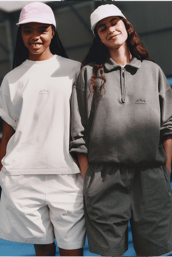 Humanrace evian Collaboration Exclusive announcement pharrell williams menswear womenswear tennis