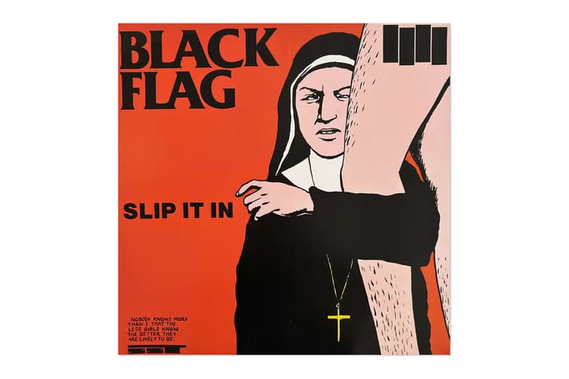 raymond pettibon wright auction artwork posters black flag skateboard