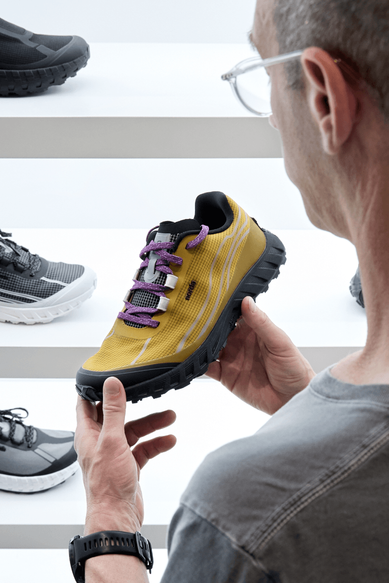 norda Nick Martire HBX Interview Dyneema Sneakers feature 