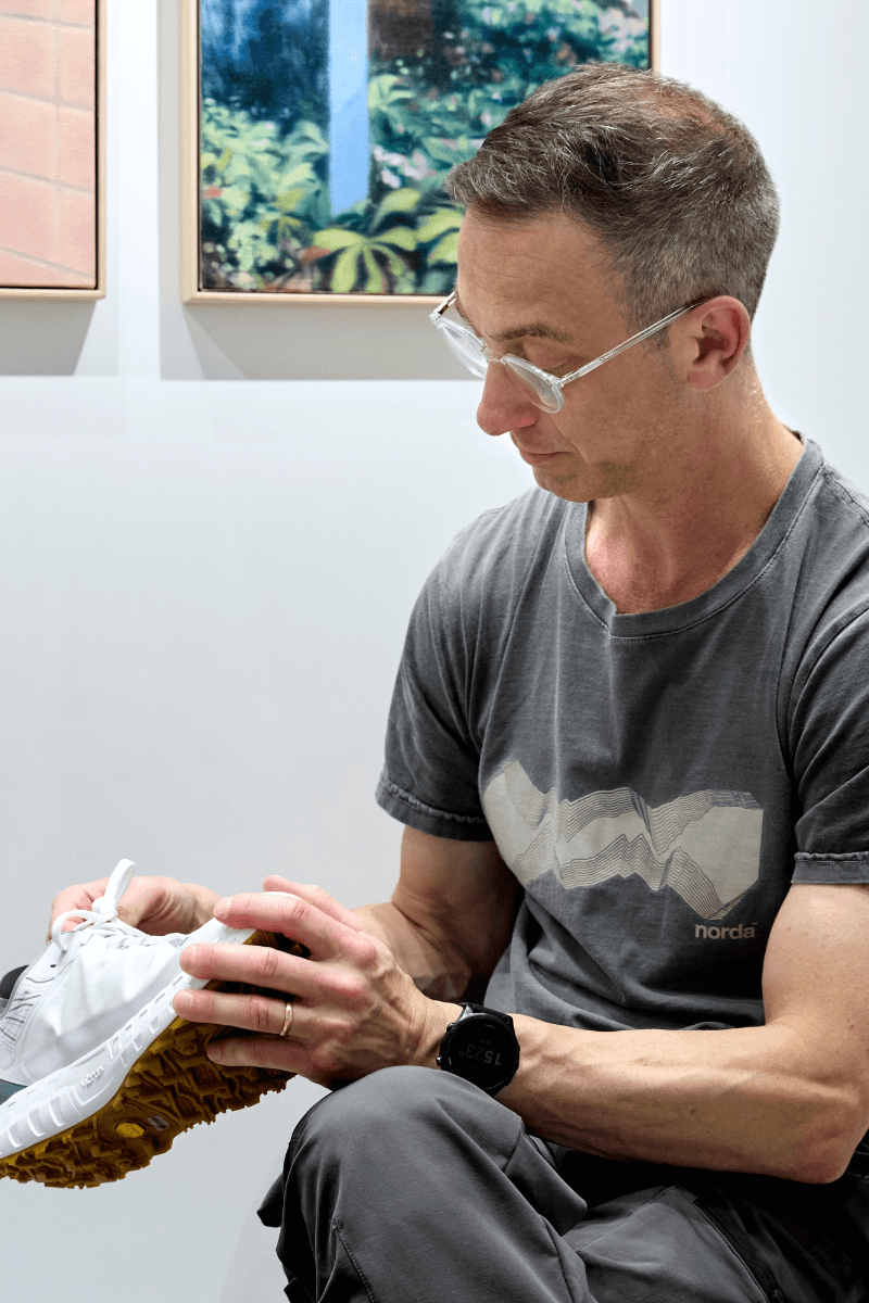 norda Nick Martire HBX Interview Dyneema Sneakers feature 