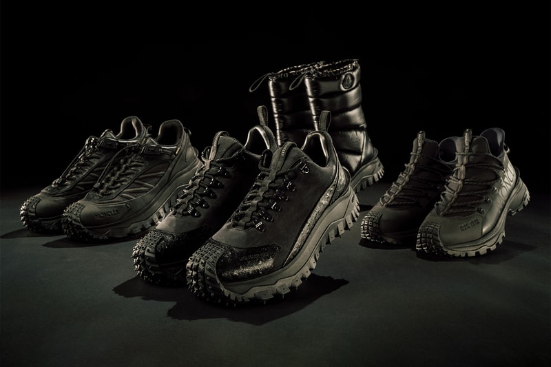 Moncler Trailgrip Fall Winter 2024 Collection sneakers footwear sport mountaineering Apex Chalet GTX