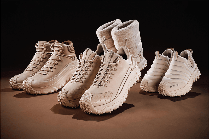 Moncler Grows Trailgrip Line With New Mountaineering Models for FW24