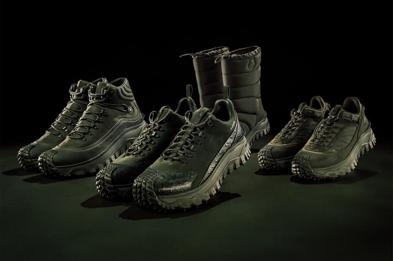 Moncler Trailgrip Fall Winter 2024 Collection sneakers footwear sport mountaineering Apex Chalet GTX