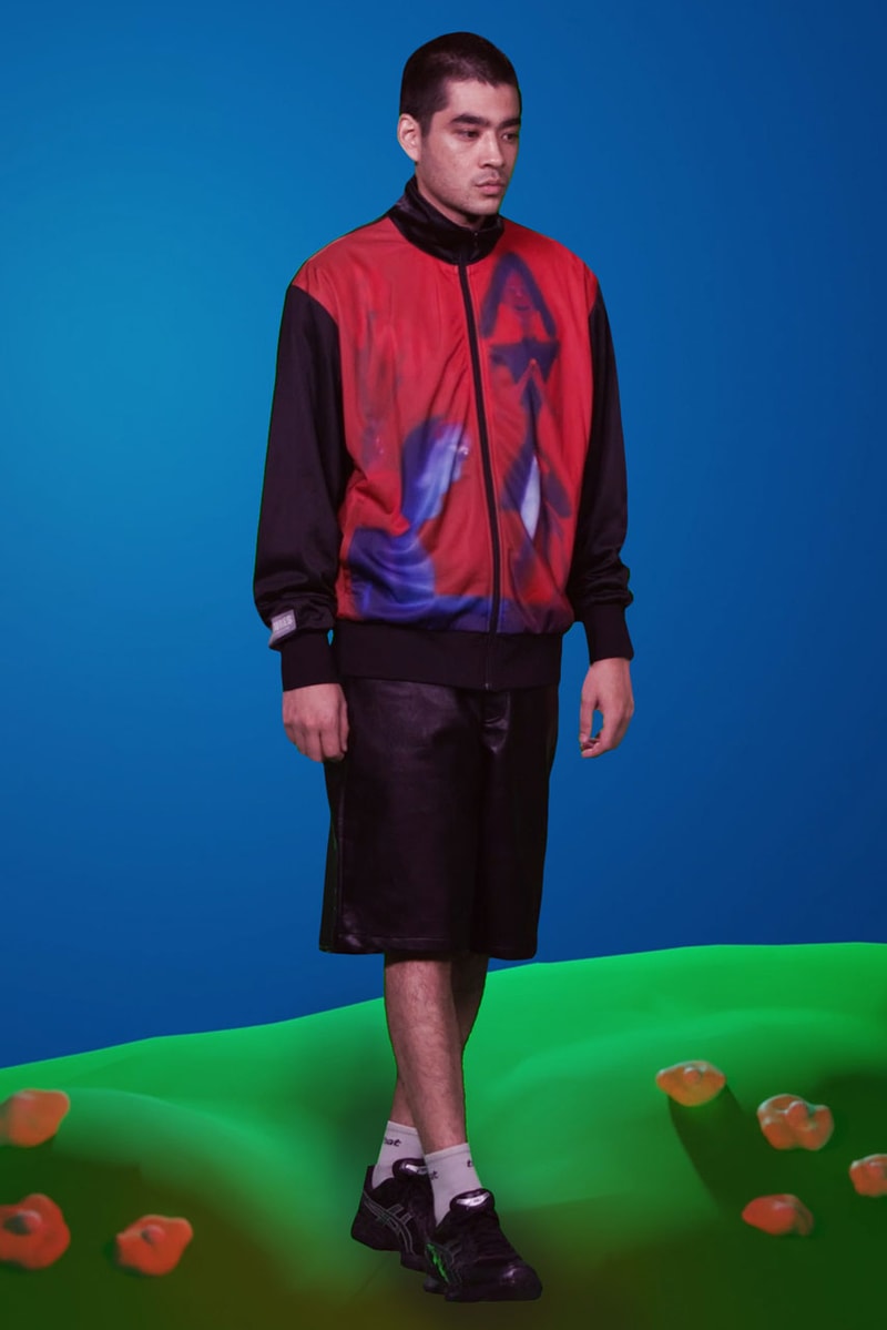 PLEASURES x Austin Lee Craft a Colorful Collaborative Capsule release info price lookbook collection art artist graphic shirt hoodie art digital computer painting visual 3d print screen video animation 