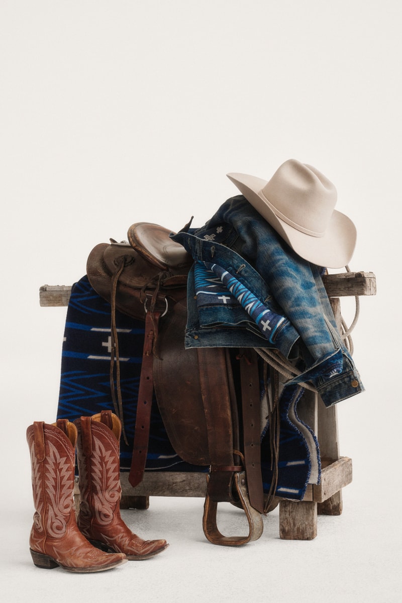 polo ralph lauren naiomi glasses artist in residence drop collection unveil lookbook navajo weaver third final capsule view jewelry pieces sweaters rodeo
