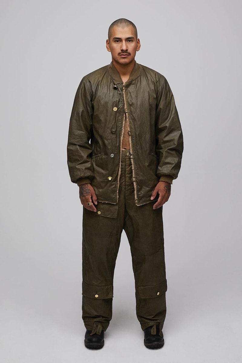 Luka Sabbat's Marking Distance Unveils First-Ever Collection spring summer 2025 capsule lookbook release info james pierce design drop price leather denim american flag collegiate hoodie shirt distressed 