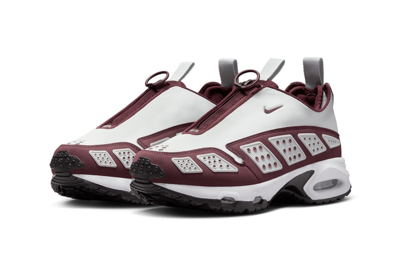 Nike Air Max Sunder Surfaces in "White/Burgundy" Release Info Fuchsia Flash, Canyon Gold, and Electric Green fall 2024 FZ2068-002 night maroon