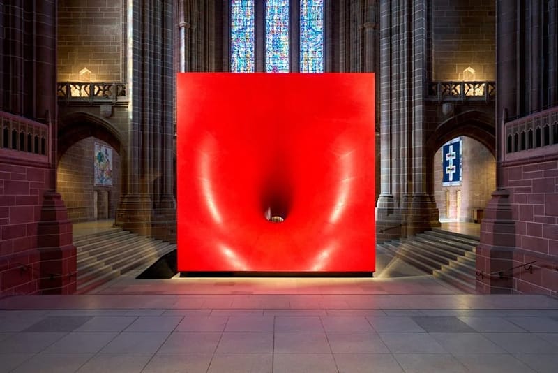 Anish Kapoor Unveils Monumental Art in Liverpool Cathedral