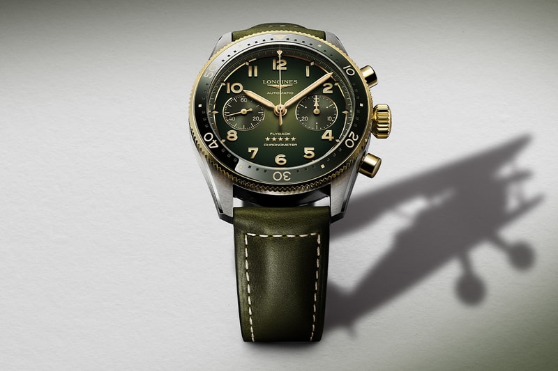 Longines Spirit Flyback L3.821.5.53.2 matte shaded green 18-carat yellow gold L3.821.5.59.2  matte shaded brown 18-carat rose gold Release Info COSC-certified L791.4