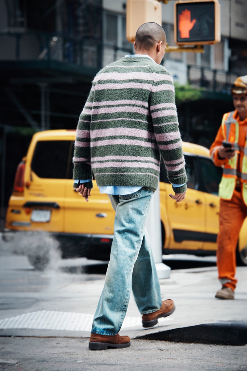 Samsøe Samsøe "Nine to Nine" FW24 Collection Cardigan bomber jacket Philipp Paulus New York City Scandinavian