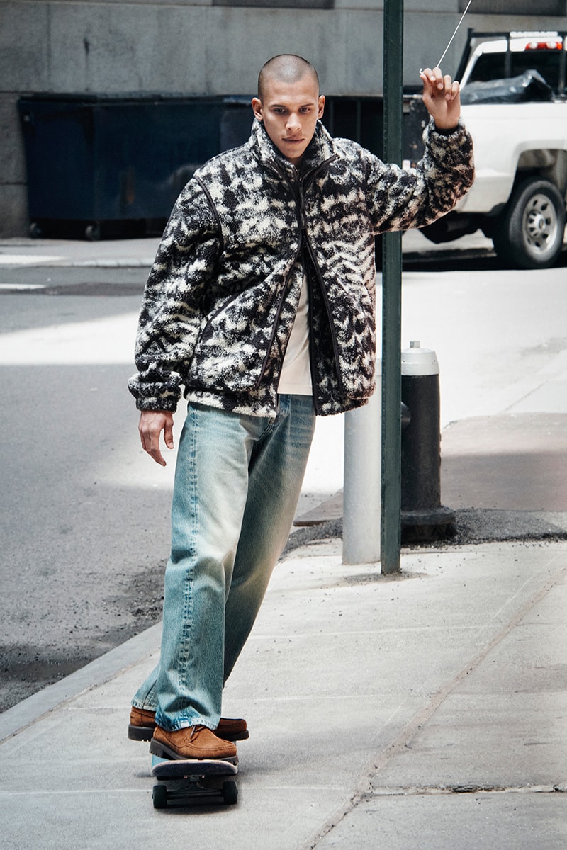 Samsøe Samsøe "Nine to Nine" FW24 Collection Cardigan bomber jacket Philipp Paulus New York City Scandinavian
